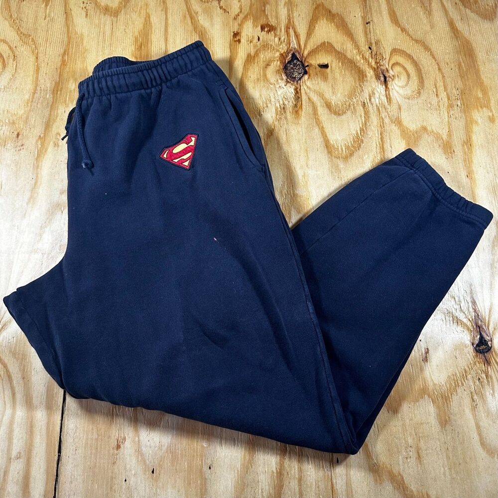 Vintage 1999 Superman Warner Bros. Studio Store Sweatpants - XL